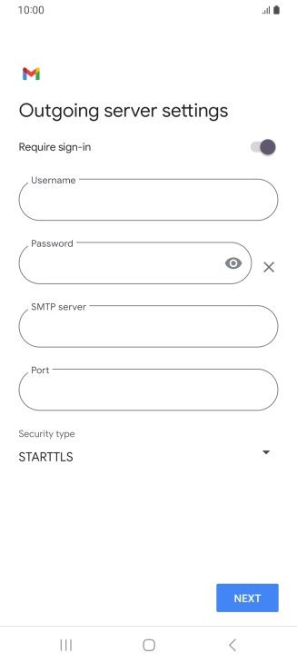 Press the indicator next to Press the indicator next to