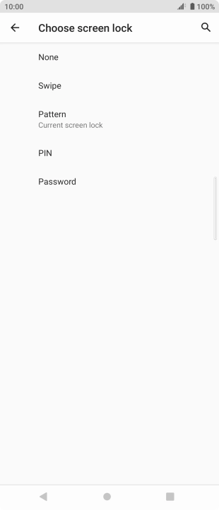 Press None. Press None.