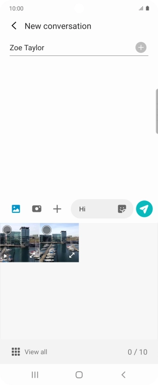 Press View all and go to the required folder. Press View all and go to the required folder.