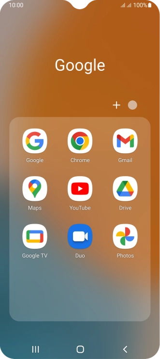 Press Gmail. Press Gmail.