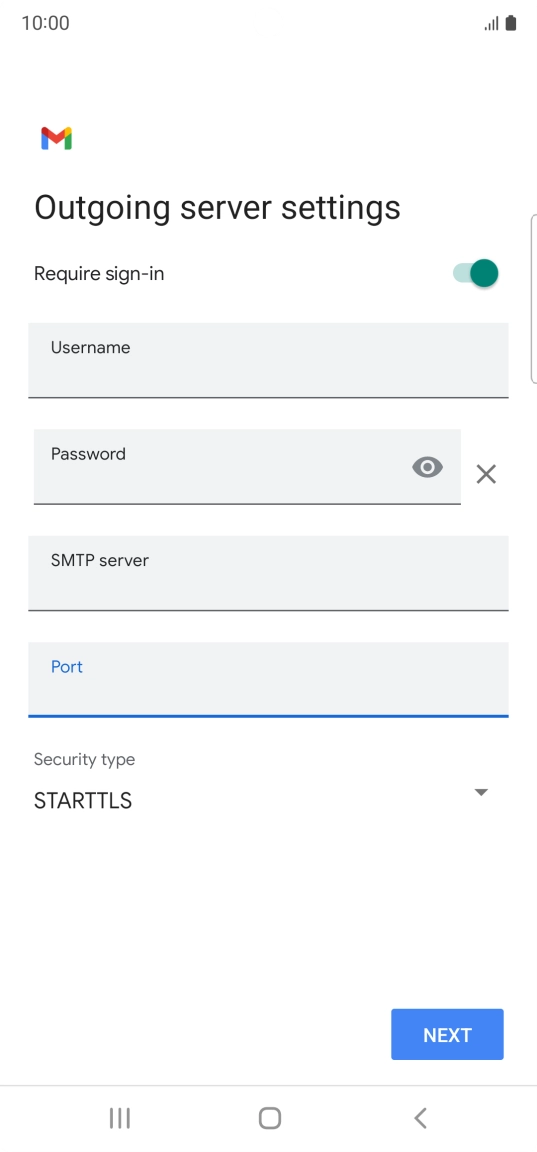 Press the drop down list below Press the drop down list below