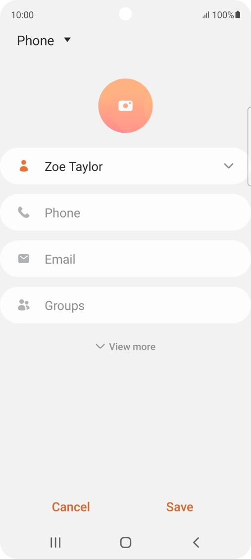 Press Phone and key in the required phone number. Press Phone and key in the required phone number.