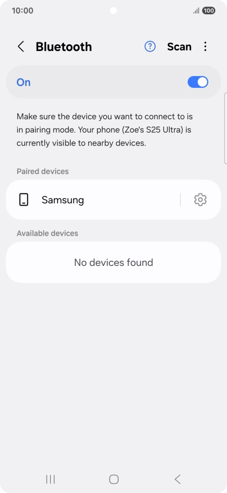 Press the Home key to return to the home screen. Press the Home key to return to the home screen.