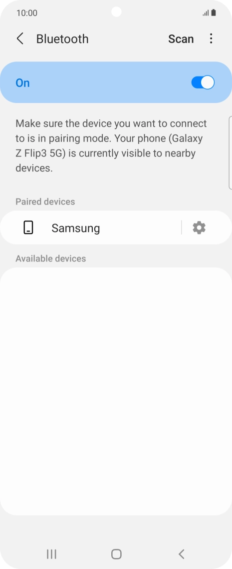 Press the Home key to return to the home screen. Press the Home key to return to the home screen.