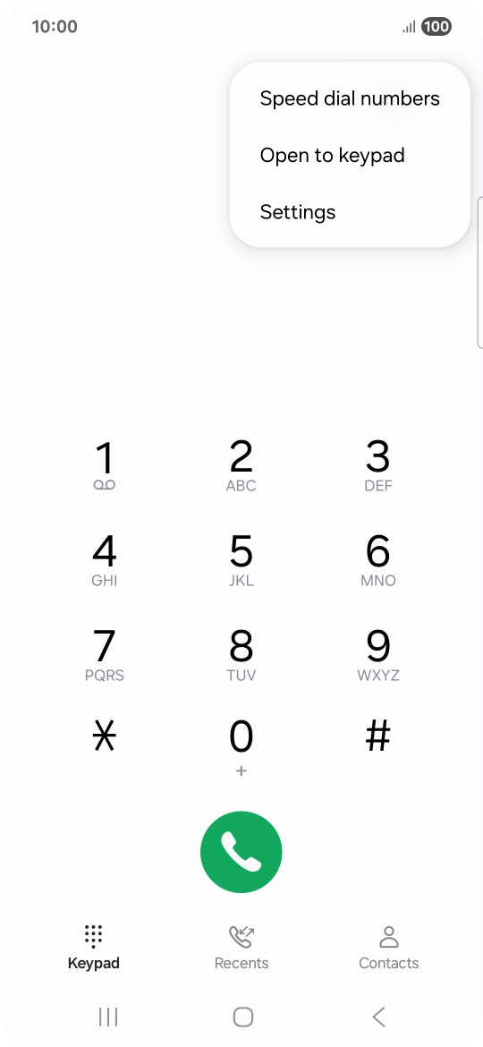 Press Settings. Press Settings.