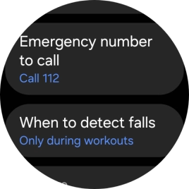 Press Emergency number to call. Press Emergency number to call.