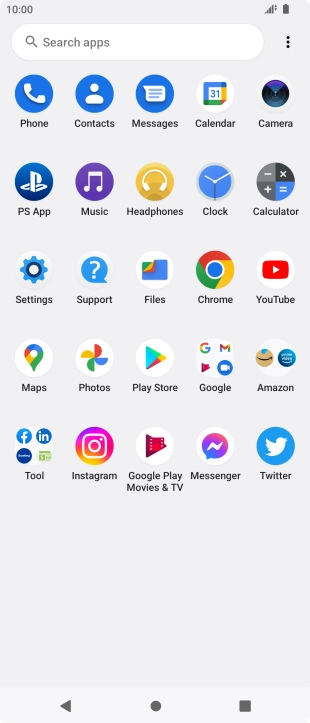Press Google. Press Google.