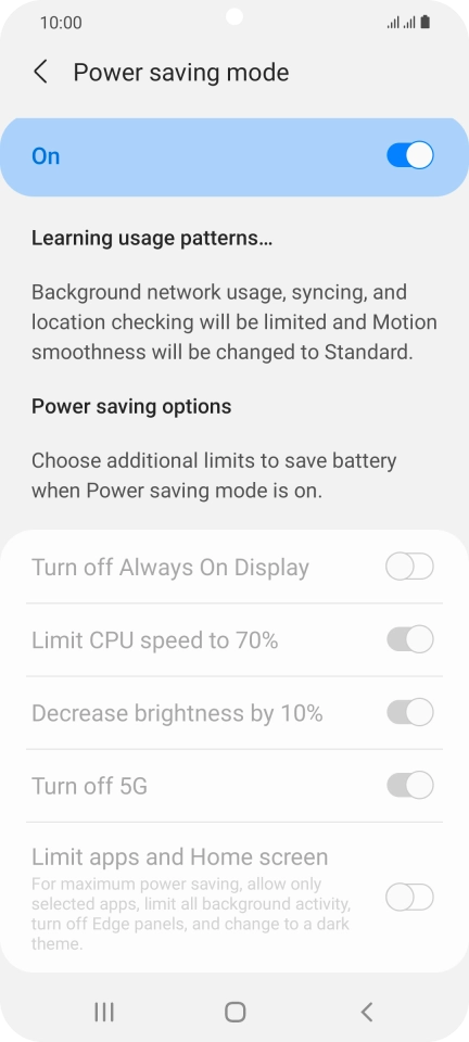 Press the Home key to return to the home screen. Press the Home key to return to the home screen.