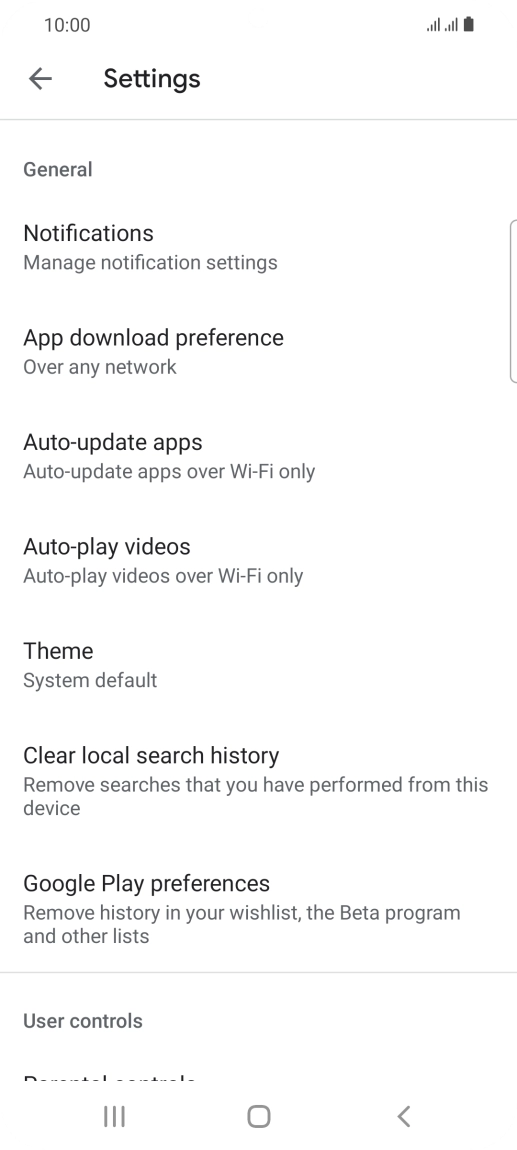 Press Auto-update apps. Press Auto-update apps.