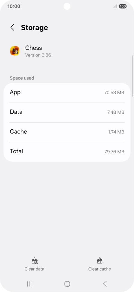 Press Clear cache. Press Clear cache.