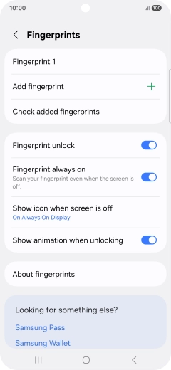 Press the indicators next to the required settings to turn them on or off. Press the indicators next to the required settings to turn them on or off.