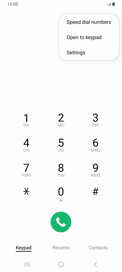 Press Settings. Press Settings.