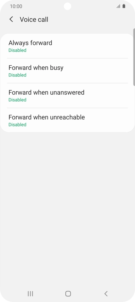 Press the Home key to return to the home screen. Press the Home key to return to the home screen.