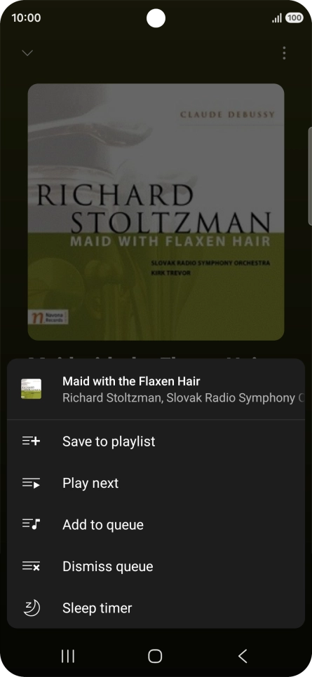 Press the add icon. Press the add icon.