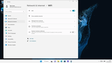 Click Show available networks. Click Show available networks.