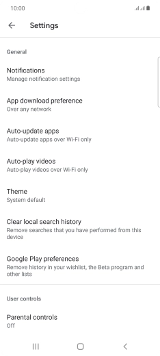 Press Auto-update apps. Press Auto-update apps.