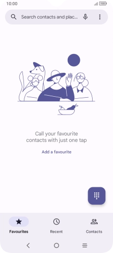 Press the menu icon. Press the menu icon.