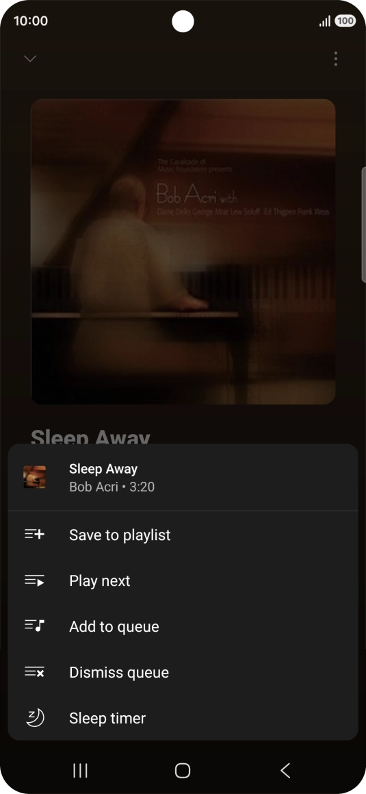 Press the add icon. Press the add icon.