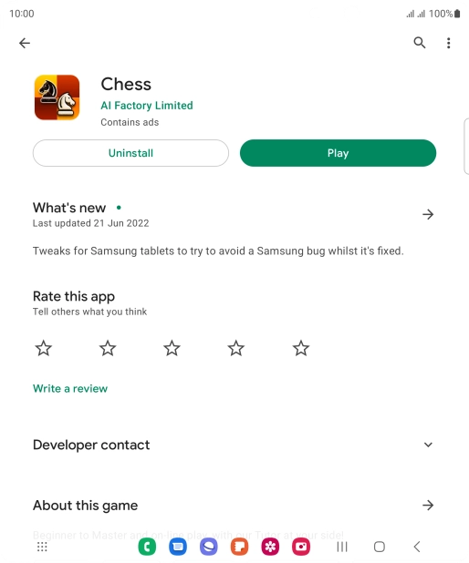 Press Uninstall. Press Uninstall.