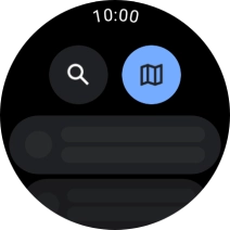 Press the search icon. Press the search icon.