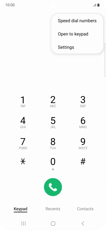 Press Settings. Press Settings.