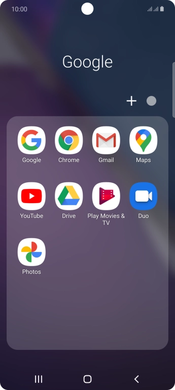 Press Gmail. Press Gmail.