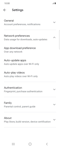 Press Auto-update apps. Press Auto-update apps.