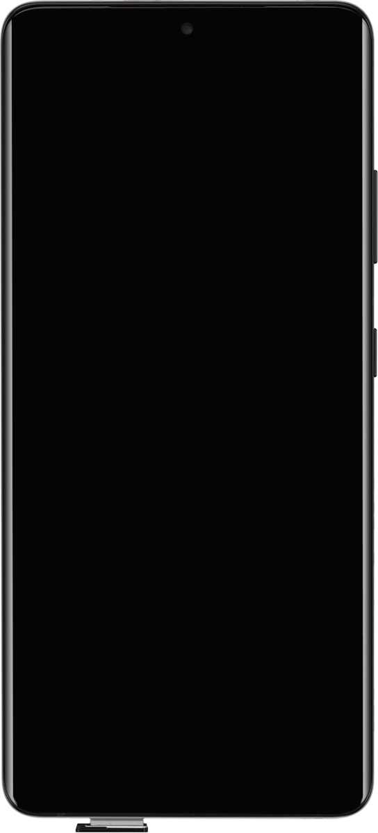 Remove the SIM holder from your phone. Remove the SIM holder from your phone.