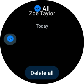 Press Delete all. Press Delete all.