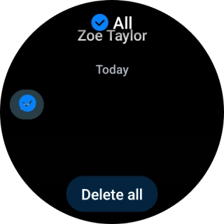 Press Delete all. Press Delete all.