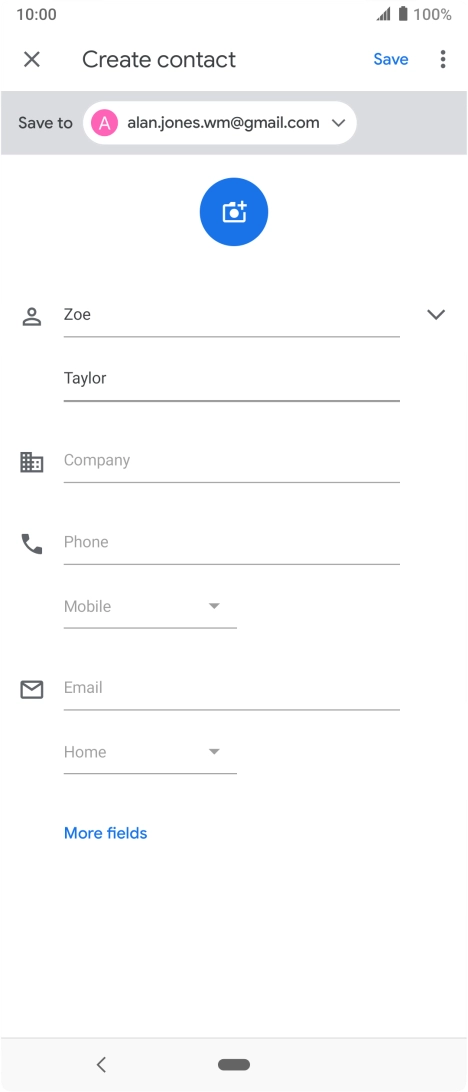Press Phone and key in the phone number. Press Phone and key in the phone number.