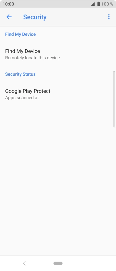 Press Find My Device. Press Find My Device.