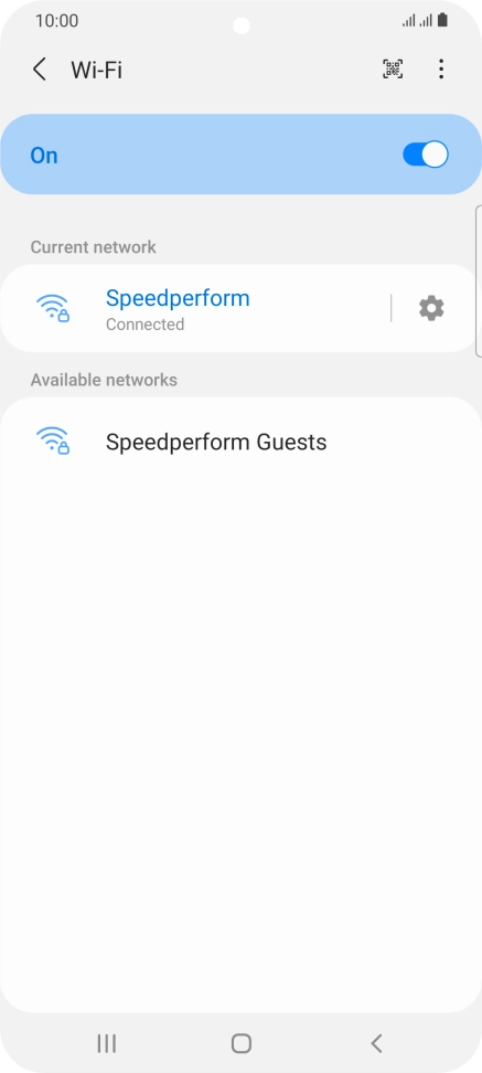 Press the Home key to return to the home screen. Press the Home key to return to the home screen.