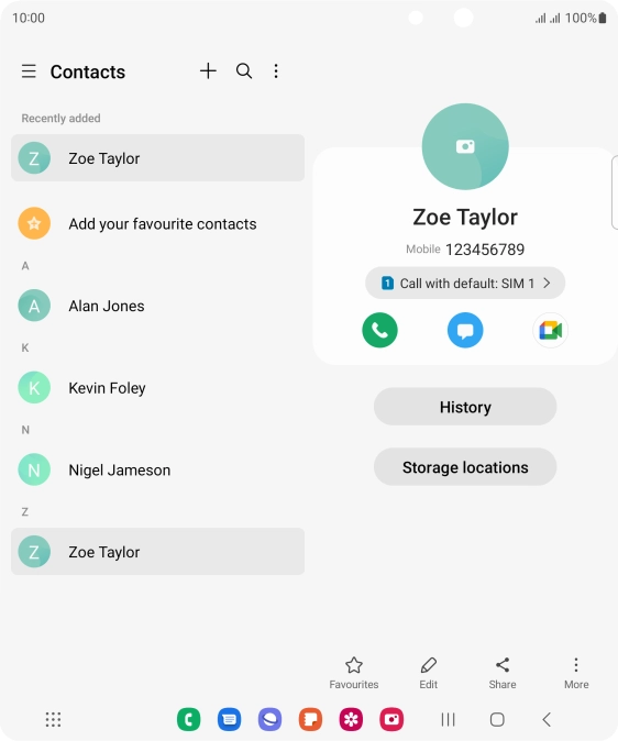 Press the Home key to return to the home screen. Press the Home key to return to the home screen.