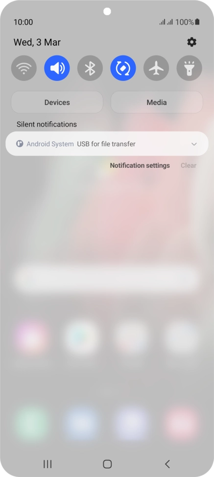 Press Android System. Press Android System.