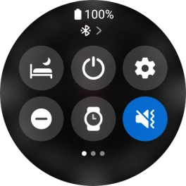 Press the required function to open an application or turn the function on or off. Press the required function to open an application or turn the function on or off.