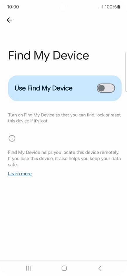 Press the indicator next to Press the indicator next to