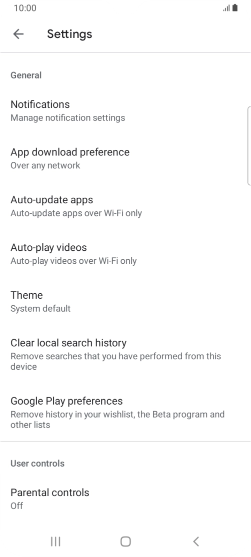 Press Auto-update apps. Press Auto-update apps.