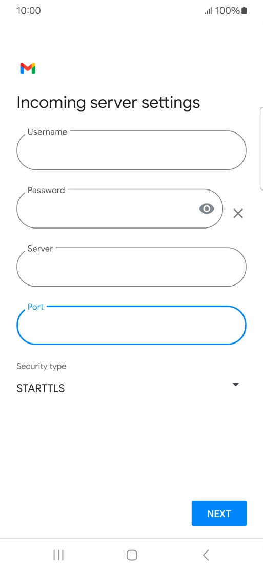 Press the drop down list below Press the drop down list below