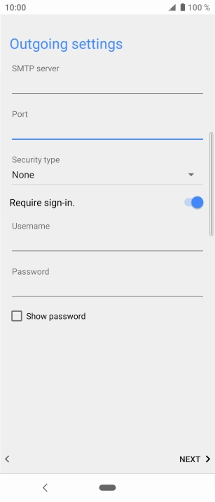 Press the drop down list below Press the drop down list below