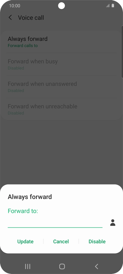 Press Disable. Press Disable.