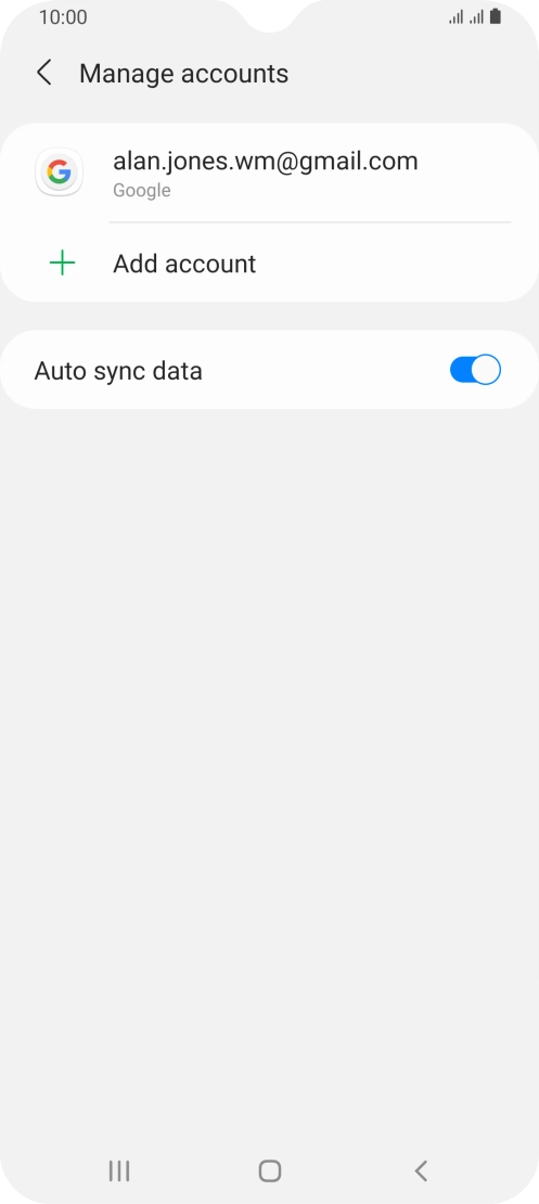 Press the Home key to return to the home screen. Press the Home key to return to the home screen.