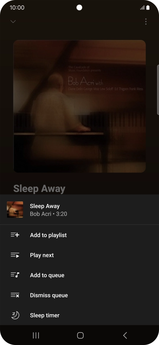 Press Add to playlist. Press Add to playlist.