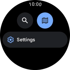 Press the search icon. Press the search icon.