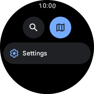 Press the search icon. Press the search icon.