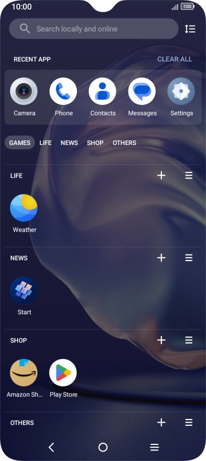 Press Play Store. Press Play Store.