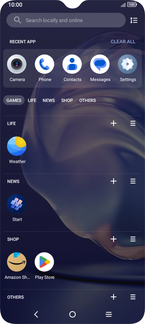Press Play Store. Press Play Store.