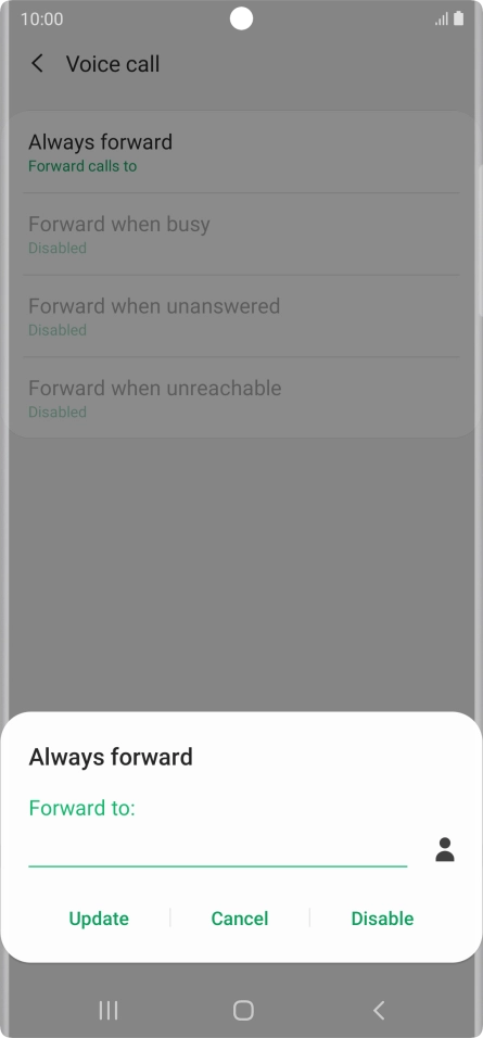 Press Disable. Press Disable.