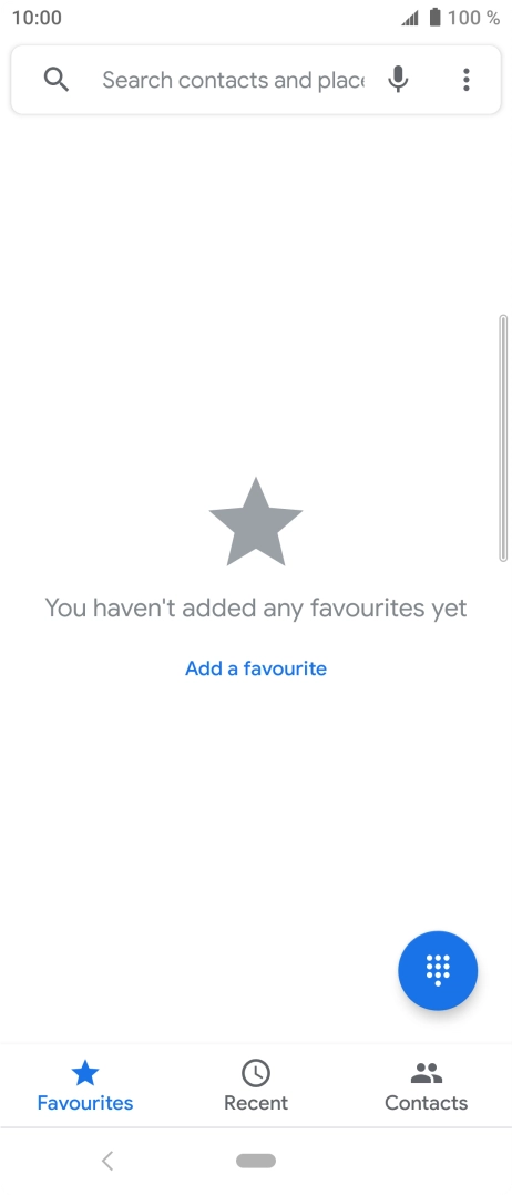 Press the menu icon. Press the menu icon.