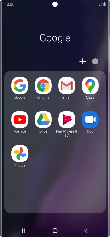 Press Gmail. Press Gmail.